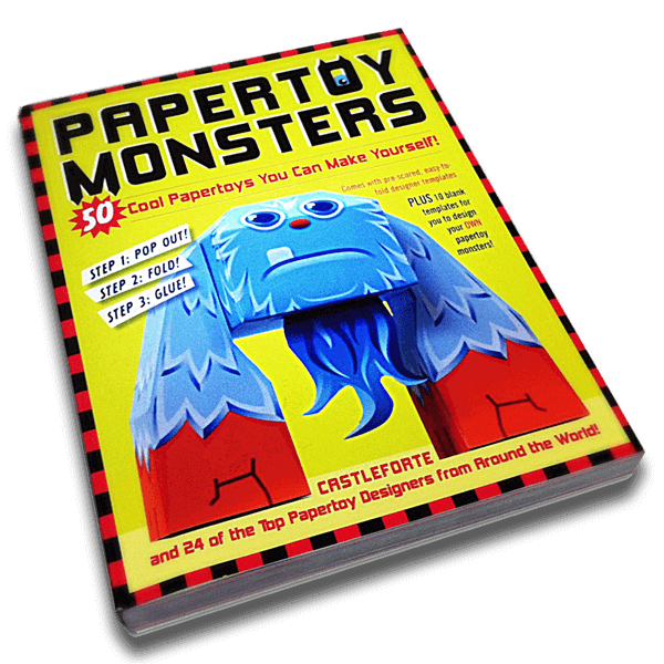 Papertoy Monsters paper craft books