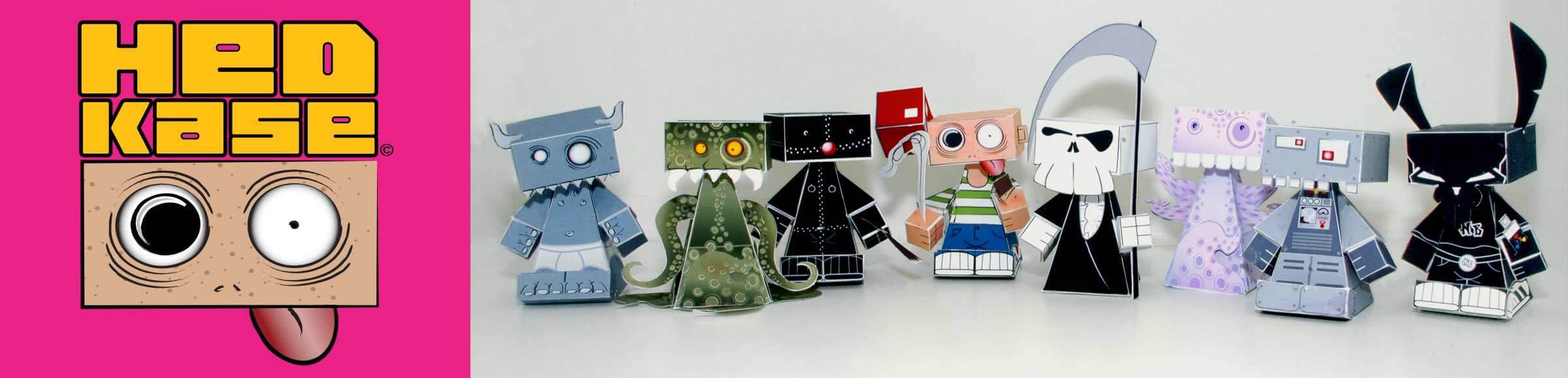 free, paper toys, characters, templates, downloads
